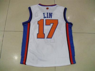 wholesale NBA jersey New York Knicks #17 Jeremy Lin white